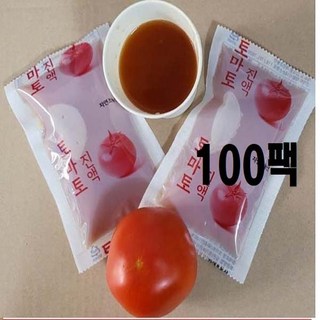 토마토즙 진액 2박스(50x2) 통채로갈아만든진액, 105ml, 100개