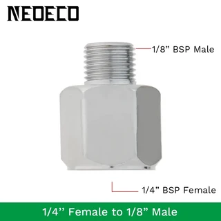 전문 7 개 에어 브러시 어댑터 키트 피팅 커넥터 세트 압축기 호스 변환 플러그 1/8 "1/4" BSP 남성 여성, 1개