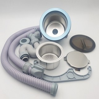 Abiang 韓國製 Cream Clean 浮雕排水口套組, 1套, (上蓋)隨機出貨