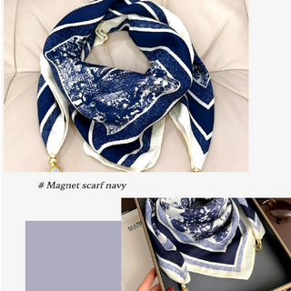 엠제이마트 면 스카프 자석 팬던트 6종