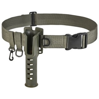 多功能釣魚腰帶/置竿架, 軍綠色