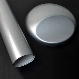 광택 자동차 비닐 필름 스티커 자체 접착 자동 데칼 버블 프리 콘솔 컴퓨터 노트북 스킨 10 cm 20 30 40 50cm 152cm, Silver, 10cm x 152cm, 1개