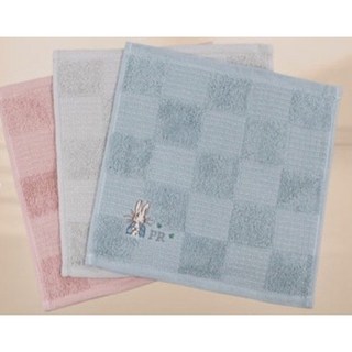 彼得兔 Peter Rabbit 方巾, 格子（灰）, 1個