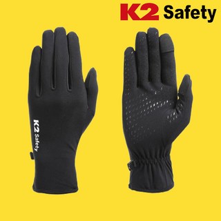 케이투세이프티 에어로슬림장갑 IUW24V01, 1개, 블랙