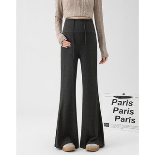 婧麒孕婦褲春款外穿孕期不勒肚子微喇叭褲2026新款糯米褲子孕婦裝