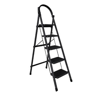 ELEANOR 家用摺疊梯 四層加寬梯面 防滑安全梯凳 快速收納, 1個