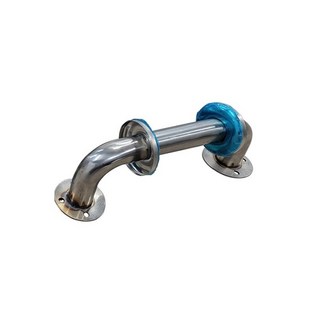 【海夫健康生活館】斜坡板專家 304不鏽鋼 一字型安全扶手 管徑31.8mm, 1個