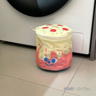 可愛加厚洗衣護洗袋手提洗衣網袋 洗衣機專用防變形護洗網袋 毛衣羊毛衫專用洗衣袋, 1個, 文胸袋