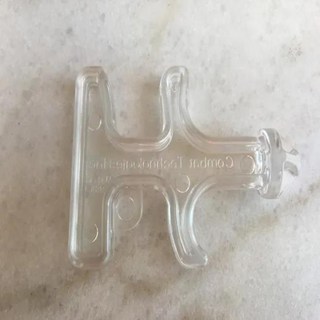 호신용스프레이 너클 자기방어 스틱 비상 탈출 야외 나일론 플라스틱 강철 자기 방어 듀론 드릴 스팅거 링, [04] Transparent