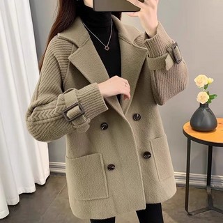 루스리더 여성 캐주얼 카라넥 루즈핏 코트 자켓 E203