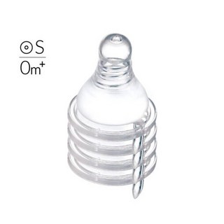 simba小獅王辛巴 母乳記憶超柔防脹氣標準十字/圓孔奶嘴-4入, 1個, 4入標準圓孔 S