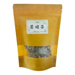 繁花茶館 菊順茶 台灣銅鑼菊花 枸杞決明子茶 三角立體茶包 天然草本 無添加 健康養生茶飲 茶包, 6g, 1個, 10個裝