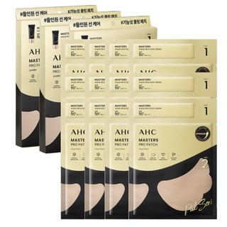 AHC 마스터즈 프로 패치 12SET 골프 라운딩 등산 야외활동 하이드로겔 쿨링패치 박세리썬패치, 12개입, 1개