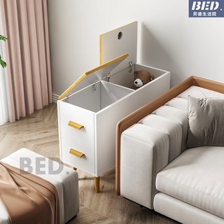 邊櫃沙發邊幾床邊櫃沙發邊櫃夾縫收納櫃客廳收納櫃小戶型客廳20cm兩翻蓋窄長多功能沙發邊櫃縫隙收納櫃, 【兩翻蓋】90*20*59 【顏色備註】