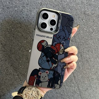 桃園出貨-蘋果16/15手機殻iPhone14promax高級感彩銀13/12防摔殻11耐臟輕奢