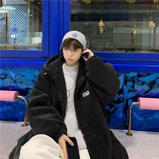 COSYEVNO 남성 아우터 겨울 기모 후드 램스울 빅사이즈 보온패션 캐주얼 점퍼 CXJjk-02