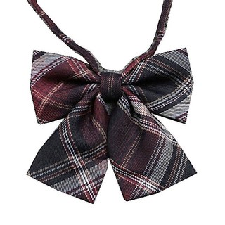 【砂糖夢境】JK領結小物日系軟妹正統學生少女學院風格子蝴蝶結水手服領花免打, 線性代數【領結】, 1個