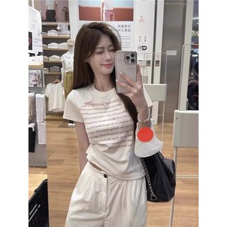 顯瘦短版上衣：正韓美式短袖T恤，修身顯瘦，多色可選，夏日必備韓國女裝
