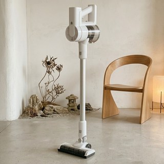 Rotima 무선 청소기 차이슨 BLDC모터 강력흡입 초경량 핸디 소형 진공청소기+다양한 구성품, 화이트, V6