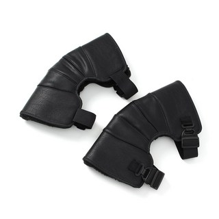 레더리 오토바이 방한 보호대 겨울 무릎아대, 1개, 상세페이지 참조