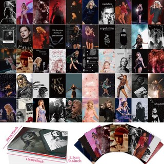 Taylor Swift 閃亮小卡組，50張 周邊收藏寫真卡, 1個
