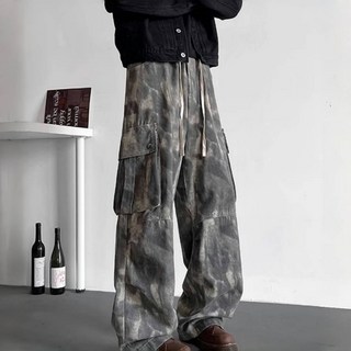 카고바지 밀리터리바지 남자바지 전술 바지 캐주얼 스트릿 웨어 편안한 데일리 착용감 좋은 바지