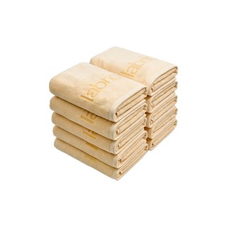 라브릭 먼지없는 프리미엄 호텔 수건 고급 타월, 10개, 바닐라 크림