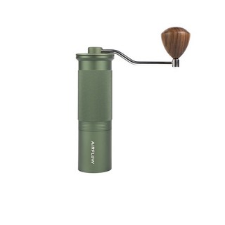 AIRFLOW 極光磨豆機 七星軸承手搖磨豆機 - 手沖咖啡愛好者首選, 墨綠色, 1個