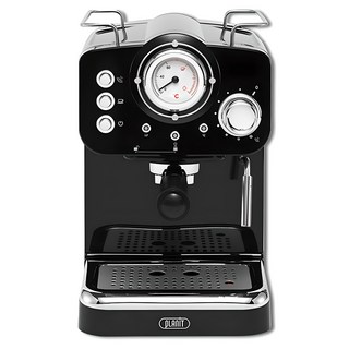 pLAniT 2in1 義式濃縮咖啡機, 曜石黑, PCM-F15B