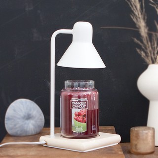 더스윗 모노우드화이트캔들워머 + 양키캔들 라지자 + 할로겐전구 2p, 프레쉬컷로즈