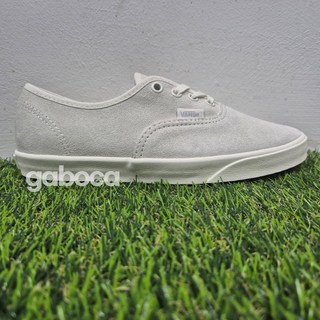 반스 어센틱 로우 프로 스웨이드 라이트 그레이 오프 화이트 VN000D04OFW