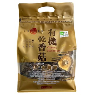 上安農場 乾香菇 921大菇 300g，Q嫩鮮甜，菇傘厚實, 300g