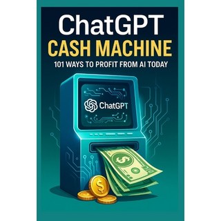 (英文圖書)Cash Machine: : 101 Ways to Profit from AI Today 平裝版, Independently Published, 英文