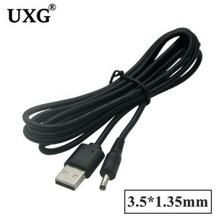 2M 1M USB 포트 2.0*0.6 2.5*0.7mm 3.0*1.1 3.5*1.35mm 4.0*1.7mm 5.5*2.1mm 2.5mm 5V DC 플러그 배럴 잭 전원 케이블 커넥, 1개, 04 3.5x1.35mm_03 2m