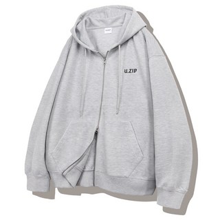 [쿠마르] 흑야 우먼 2WAY 오버핏 후드집업 3 Color [ULZH_6021]