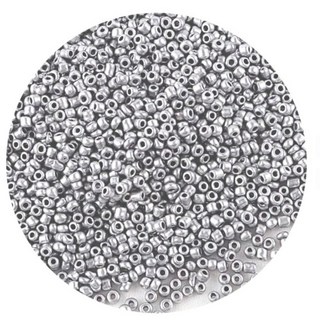 시드비즈 메탈 (실버 골드) 20g - 유광 / 매트, 1개, 실버 매트 4mm
