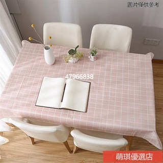 簡約北歐風桌布 防水防油桌布 臺布蓋巾 桌墊 擺拍桌墊 餐廳咖啡廳餐桌罩布 攝影背景道具 茶幾布, 咖啡色,137*90cm, 1個