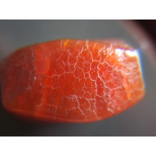 老胎 風化 南紅瑪瑙 四方捲財 橢圓珠單顆 DIY 手鍊 項鍊, 1個