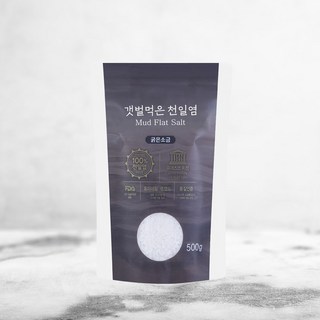 [손봉훈천일염] 김장 천일염 소금명장 신안 간수뺀 굵은소금, 1개, 500g