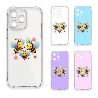 24H快速出貨 TRON S21/ FE/ Plus/ Ultra 3隻可愛的蜜蜂 四角防摔 軟殼 手機殼