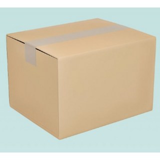 무지 택배박스 포장 우체국박스 골판지 BOX 이삿짐 종이박스, 1개