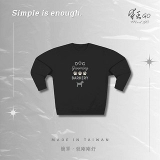 隔日達 當天發貨 【狂GO/mad go】 百搭舒適 日常休閒 學生上班族 潮流個性上衣 狗狗美容烘焙圖案1, 紅色,S, 1個