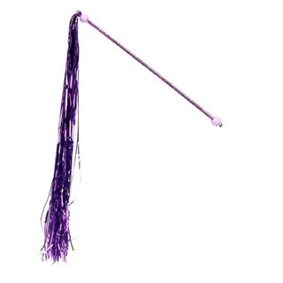 캣 휠 HOOMIN 애완동물 대화형 장난감 바퀴가 달린 회전 공 지루하지 않은 실내 운동 고양이 티저 스마트하고 재미있음, 02 Cat Stick Purple, 1개