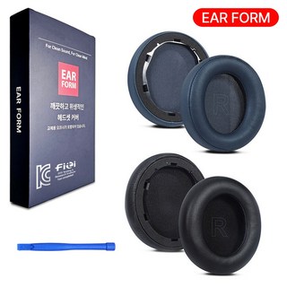 이어폼 앤커 사운드코어 라이프 Q35 Q30 이어패드 헤드셋 커버 호환 쿠션, 네이비 (H027)
