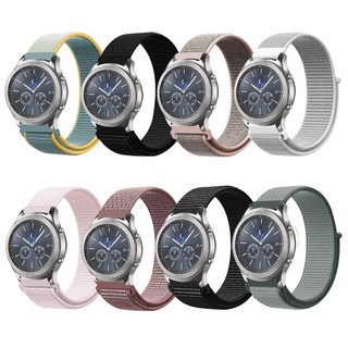 갤럭시 워치3 액티브2 기어S 공용 스트랩 스포츠 루프 밴드 시계줄 22mm, 체크블랙 20mm, 1개