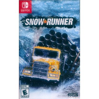 NS SWITCH 雪地奔馳 中英文美版 冰雪奔馳 Snowrunner Snow runner (一起玩), 1個