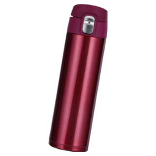 彈跳蓋保溫杯 500ml 304不鏽鋼 咖啡杯 隨行杯, 多色, 1個