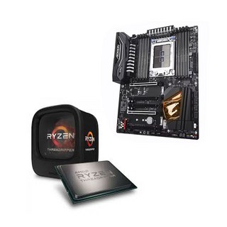 GIGABYTE X399 AORUS 메인보드+AMD Ryzen ThreadRipper 1950X CPU 번들