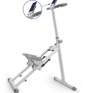 Seonsi 천국의계단 운동기구 스텝클라이머 가정용수납 가능, 화이트