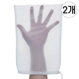 루시드림 식검 인증 재사용 여과망 거름천 필터 1+1, 2개